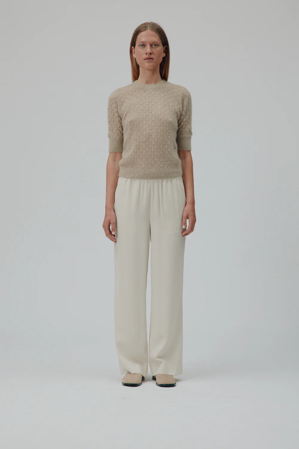 Rocca Deco Sweater - Beige Mélange