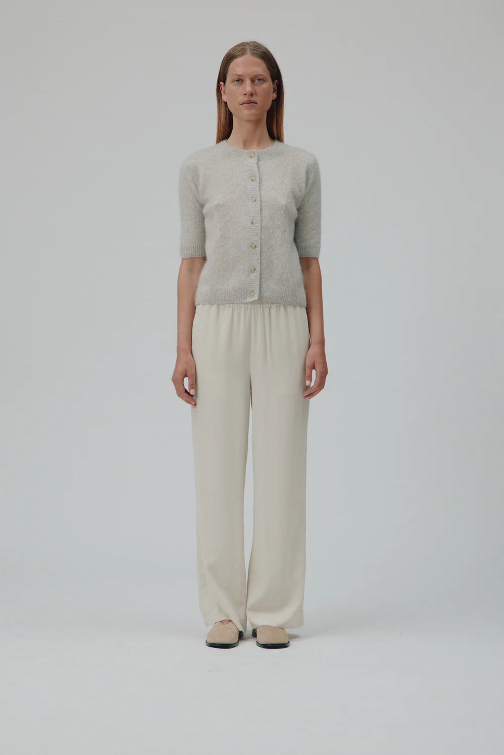 Oda Cardigan - Grey Melange