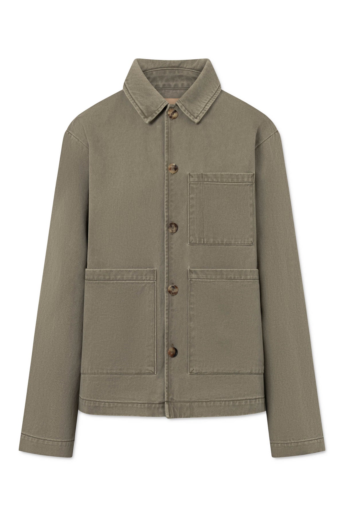 Jakke Cameron FadedA Twill - Sage Green