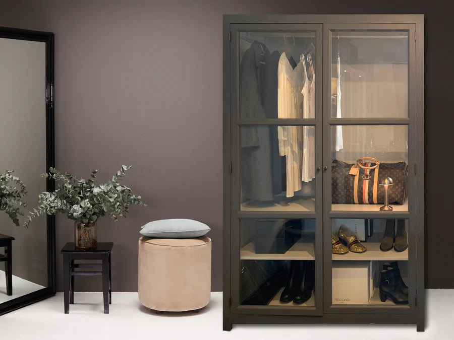 Carlington Edge Wardrobe - Mårkegrå/lysegrå