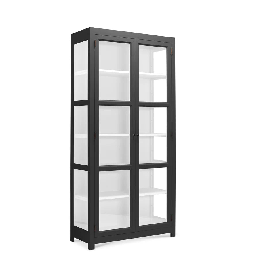 Carlington Edge vitrineskab - Small/Sort