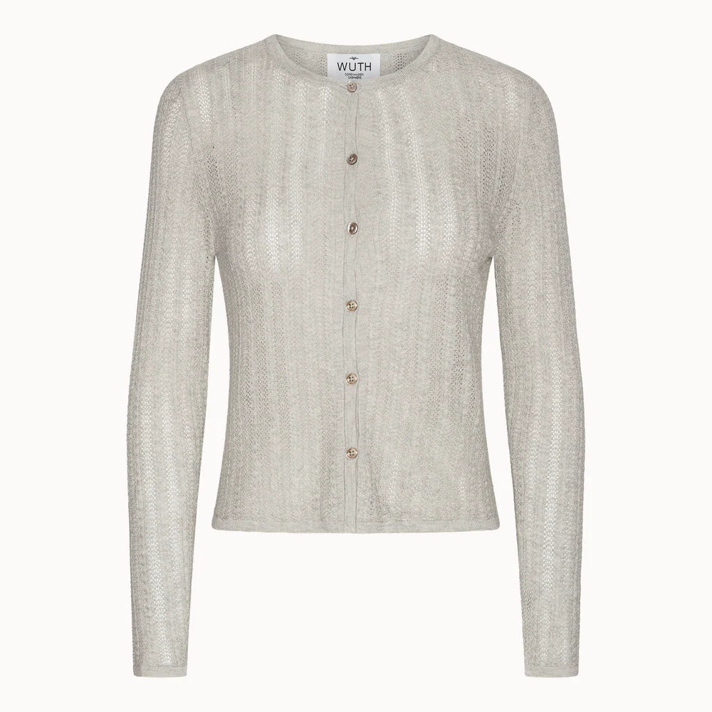 Nina Cardigan Lysegrå