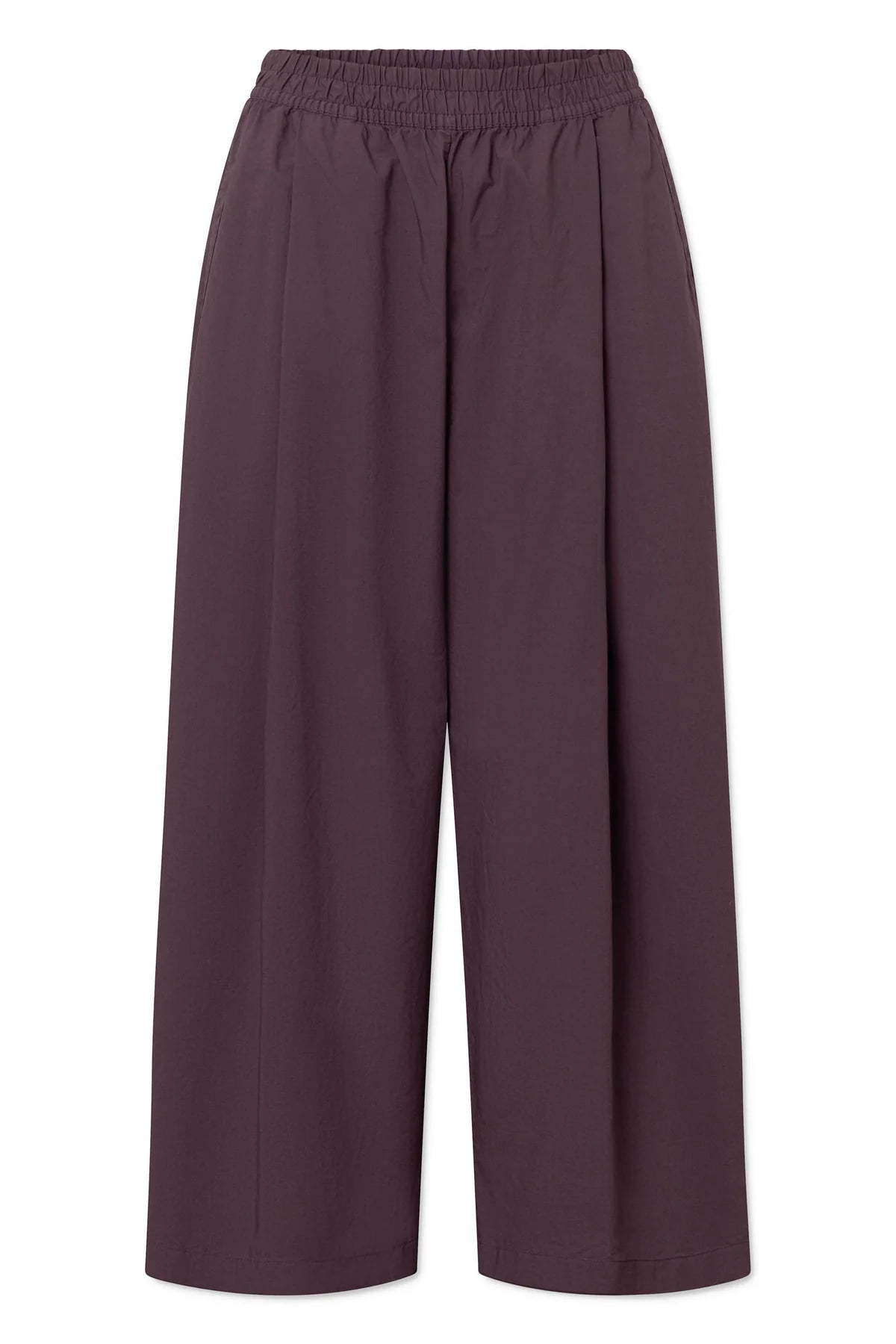 Bukser Pia GMTD Poplin- Plum Purple