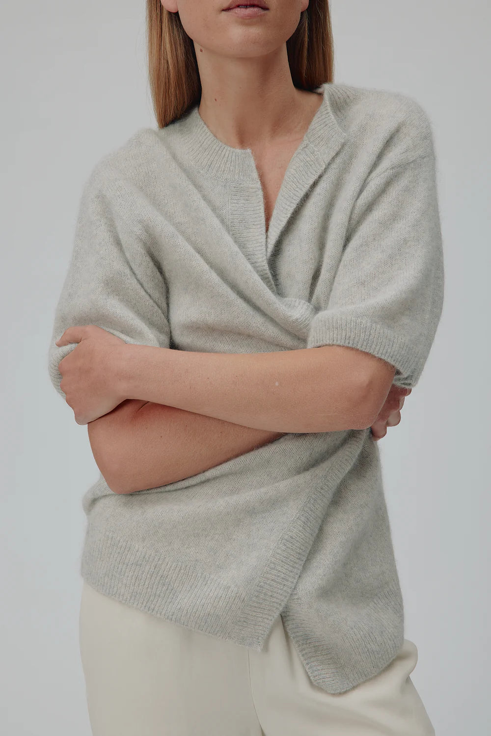 Sony Cardigan - Grey Melange