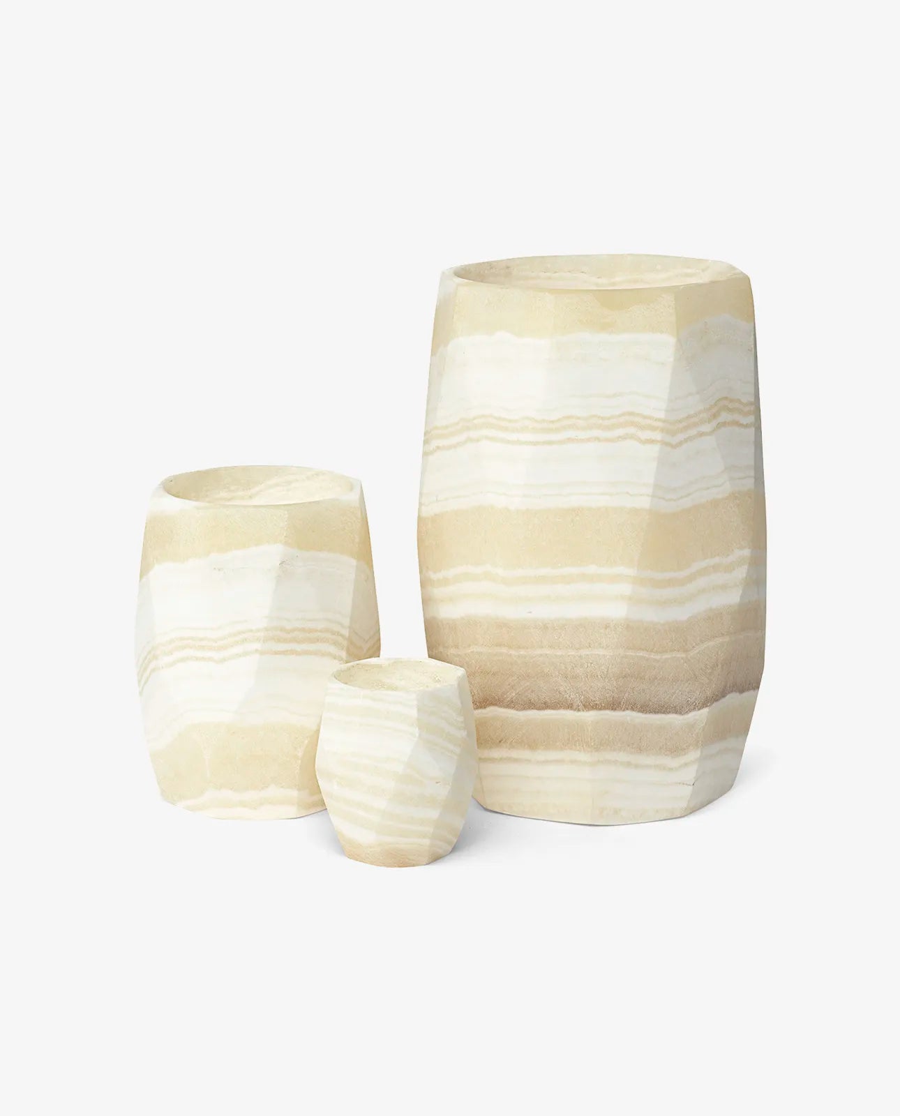 Alabaster candlestick - Sapphire