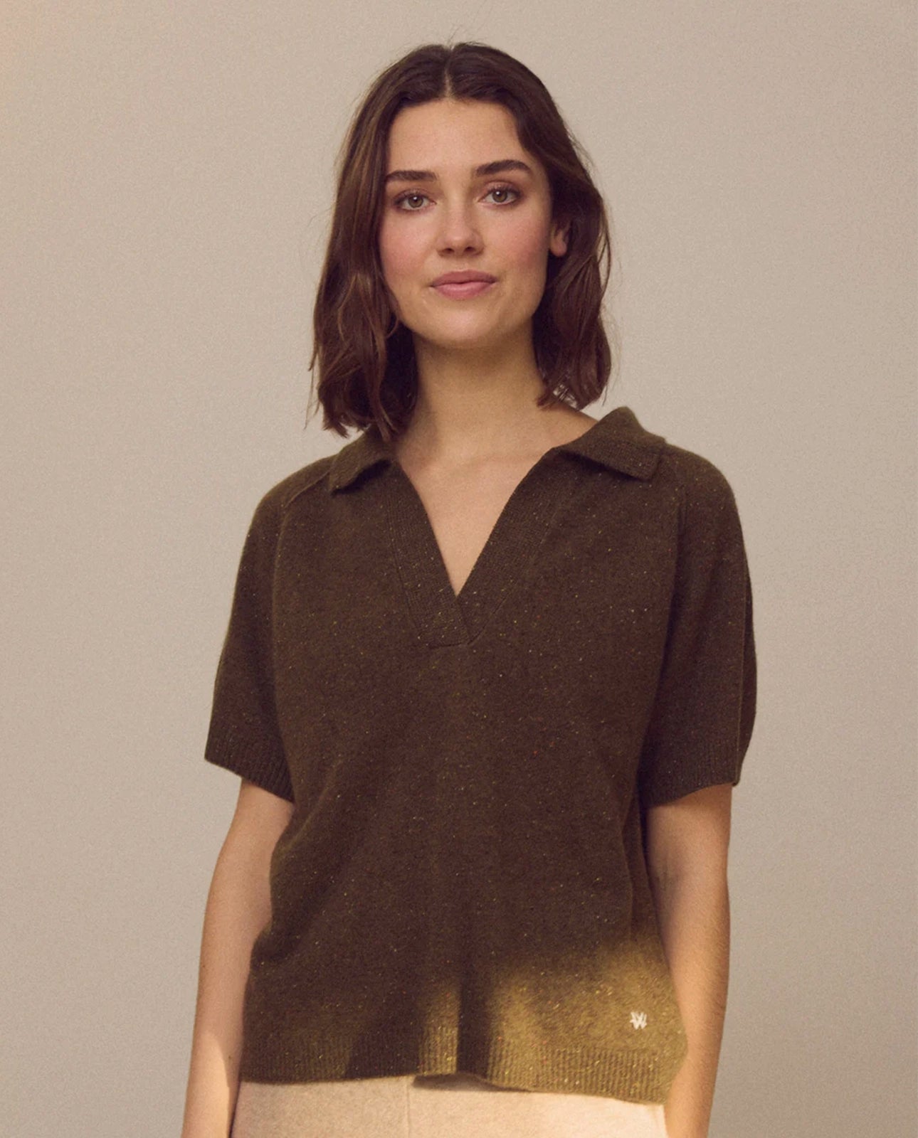 Bella Polo T-shirt - Cacao