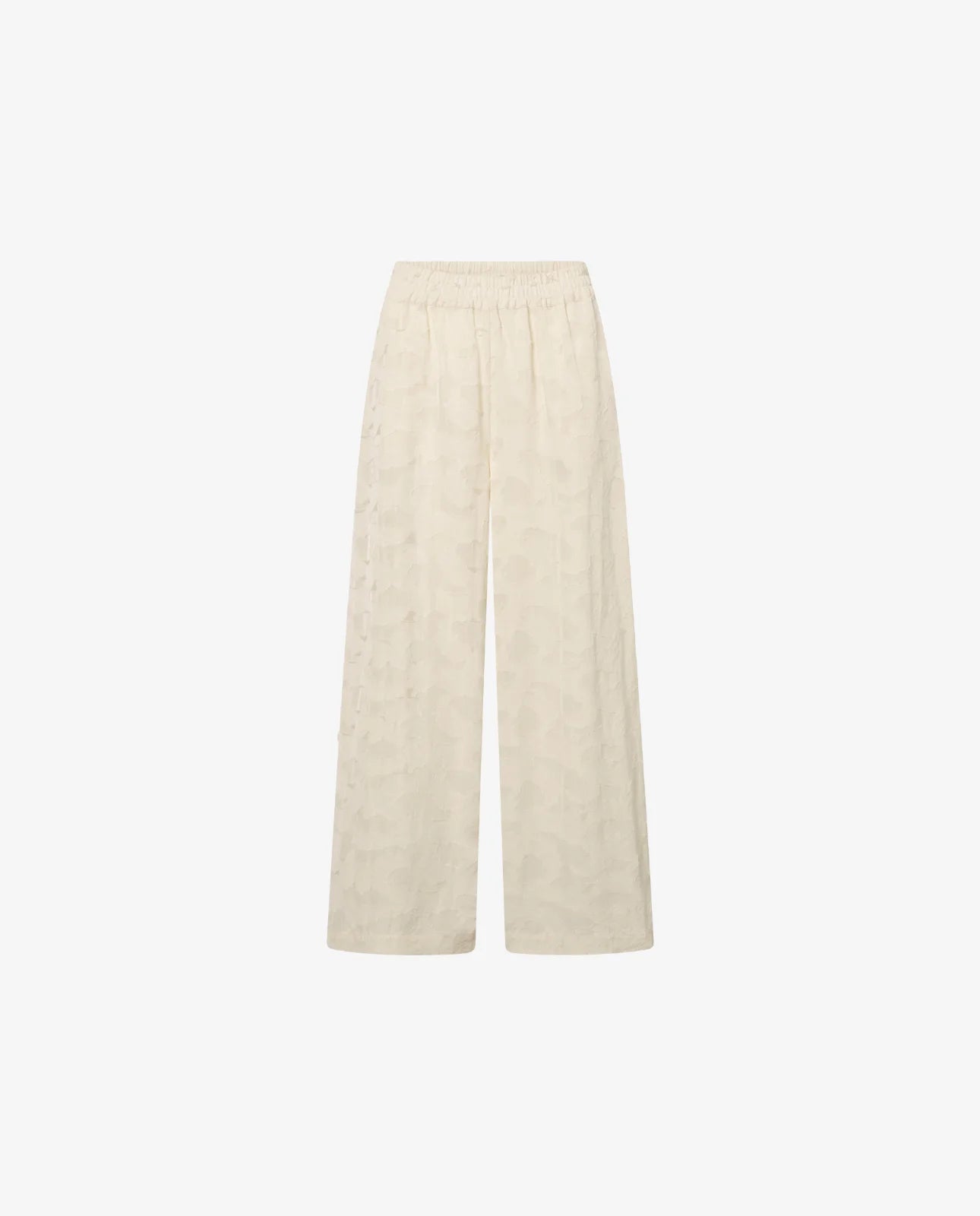 Bukser - Pandora Viscose Linen Cream