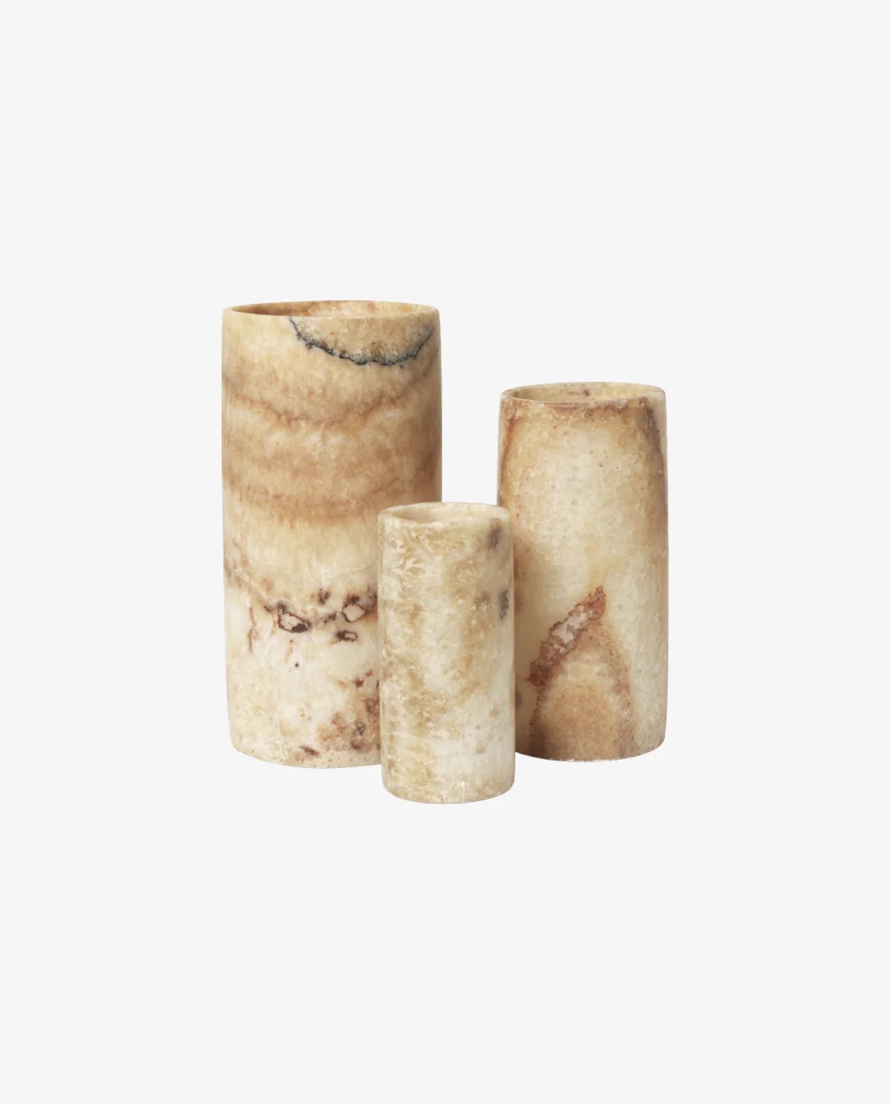 Alabaster - Cylinder/brun