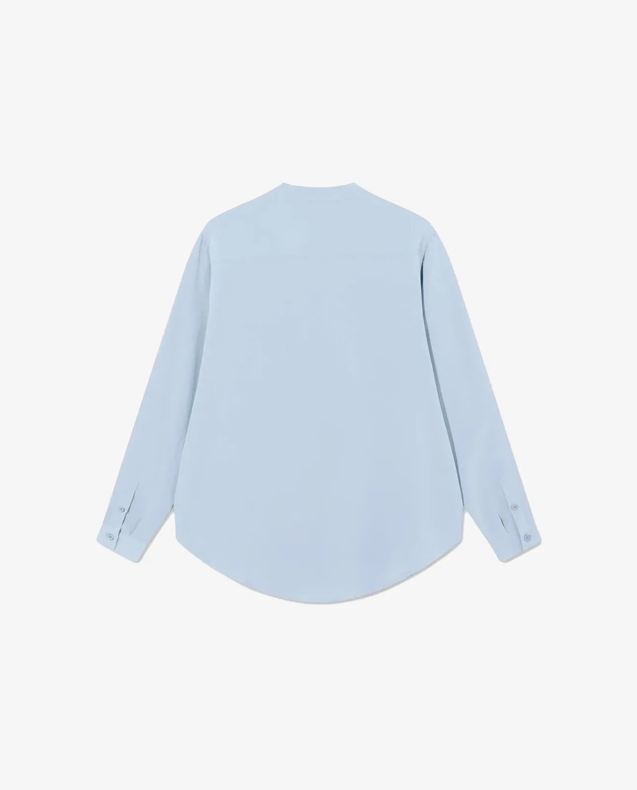 Salma Silk Shirt Light Blue