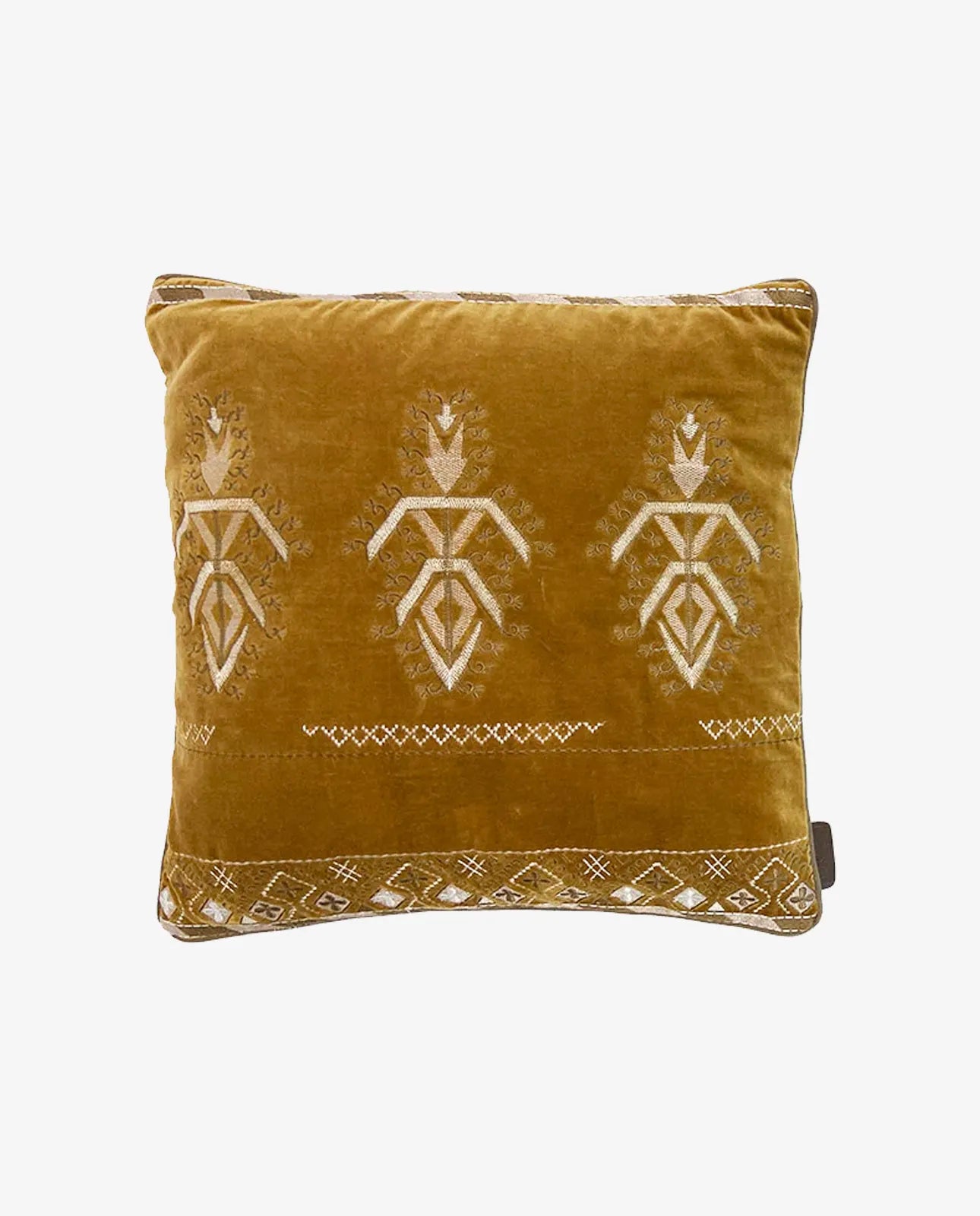 Håndlavet pude - Kanika Golden Jojoba