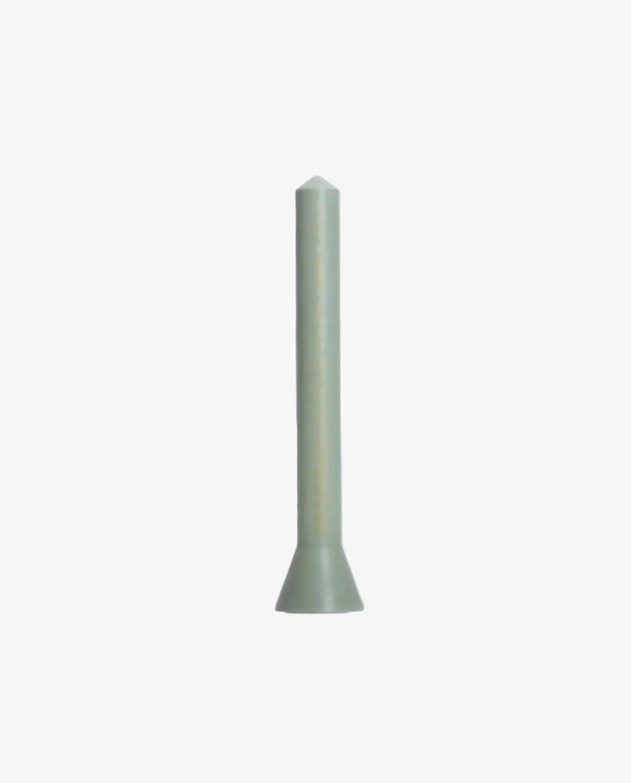 Kalenderlys - Sage m. guld 36 cm