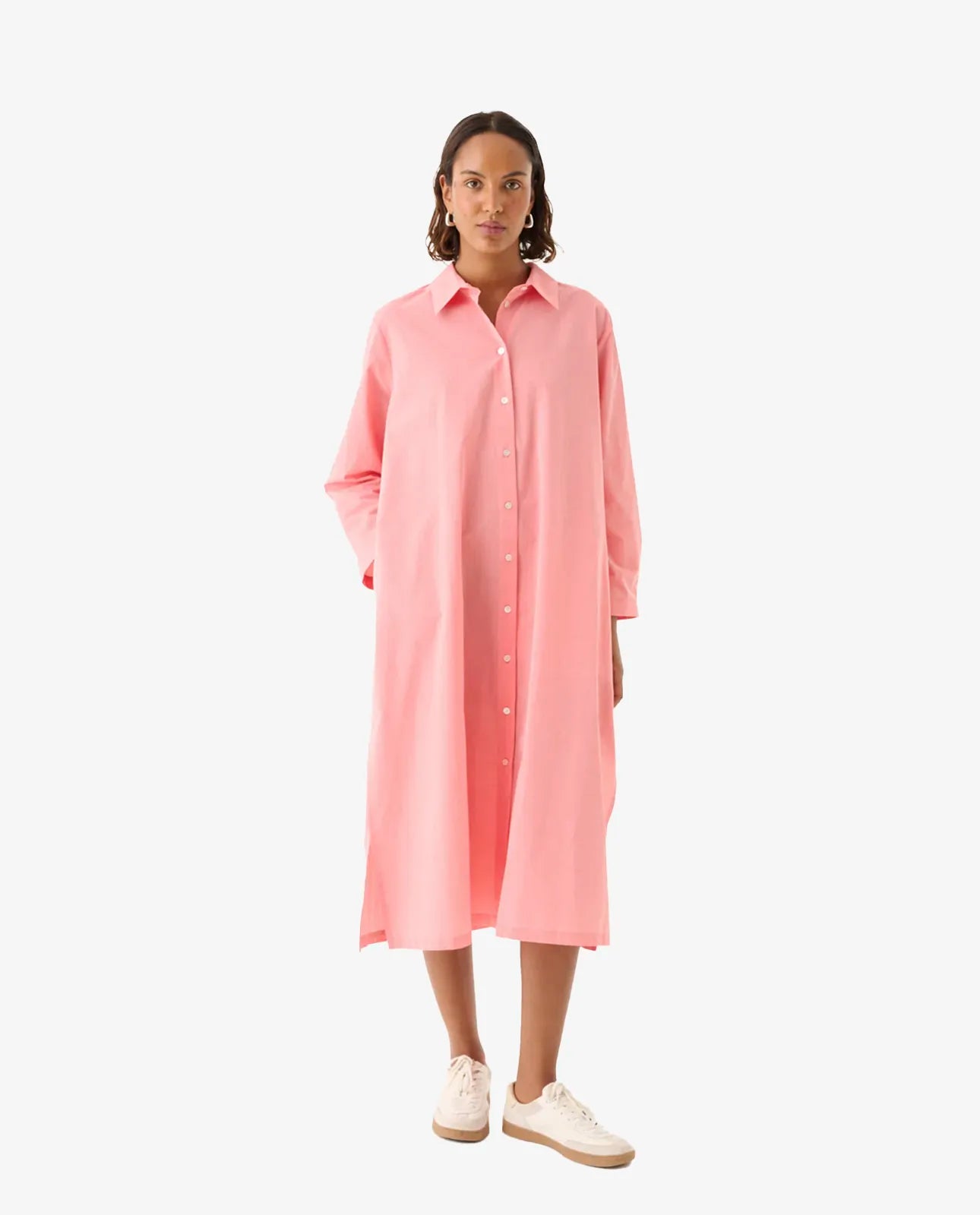 Kjole - Deesa Washed Cotton Stripe