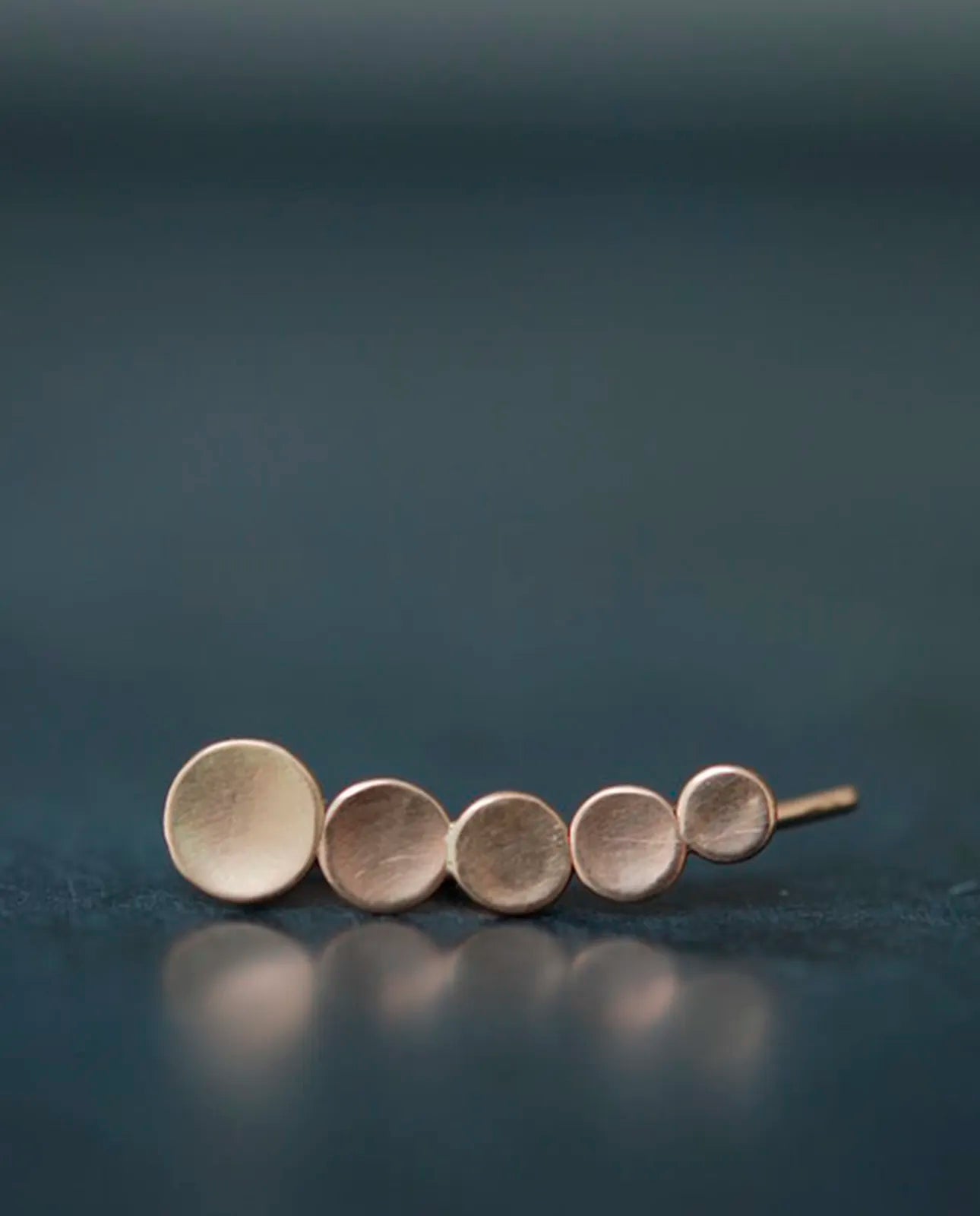 Ørering - Gold disc ear climber