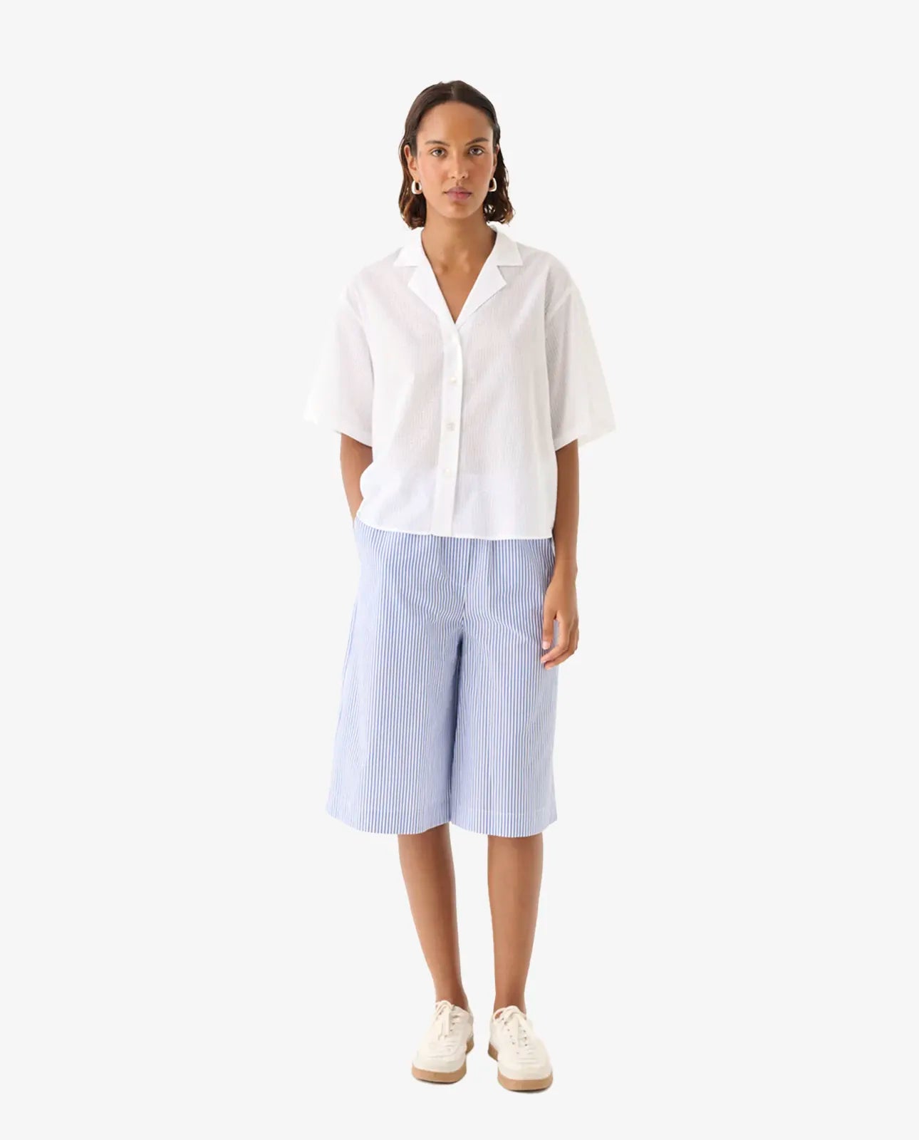 Skjorte - Saskia Patterned Cotton