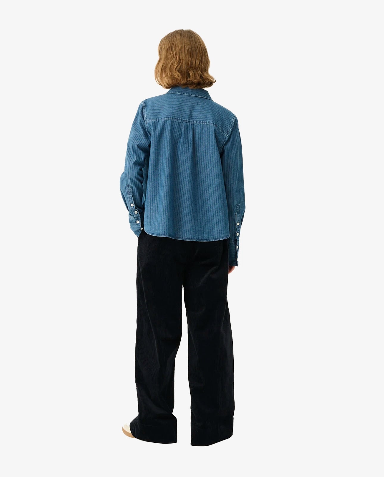 Skjorte - Sylina Striped Denim