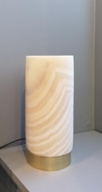Bordlampe i alabast /13