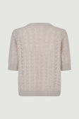 ROCCA DECO SWEATER - Silver White Melange