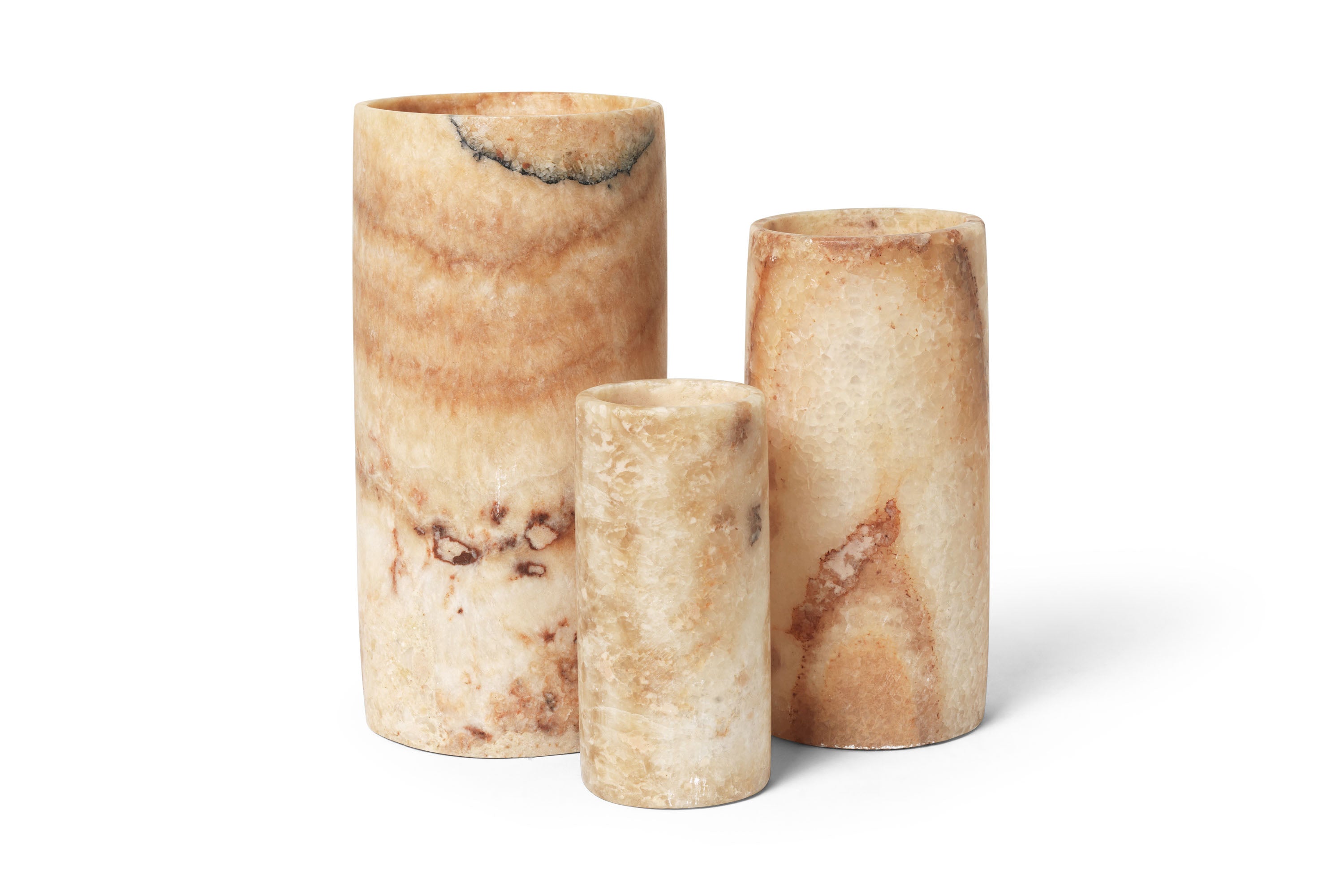 Alabaster - Cylinder/brun