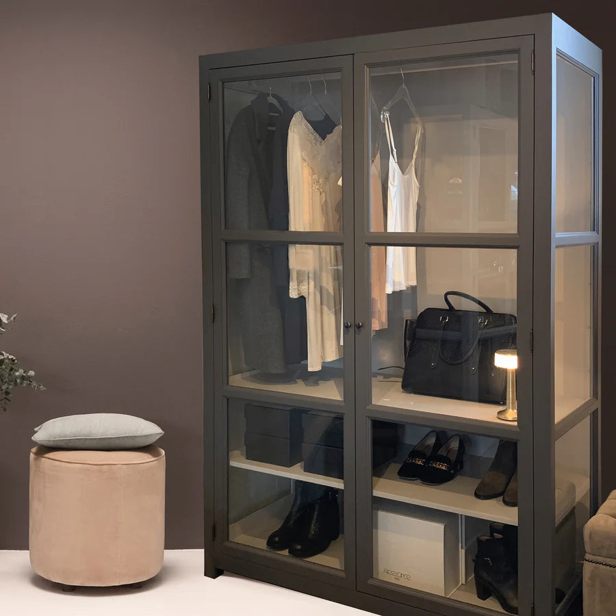 Carlington Edge Wardrobe - Mårkegrå/lysegrå