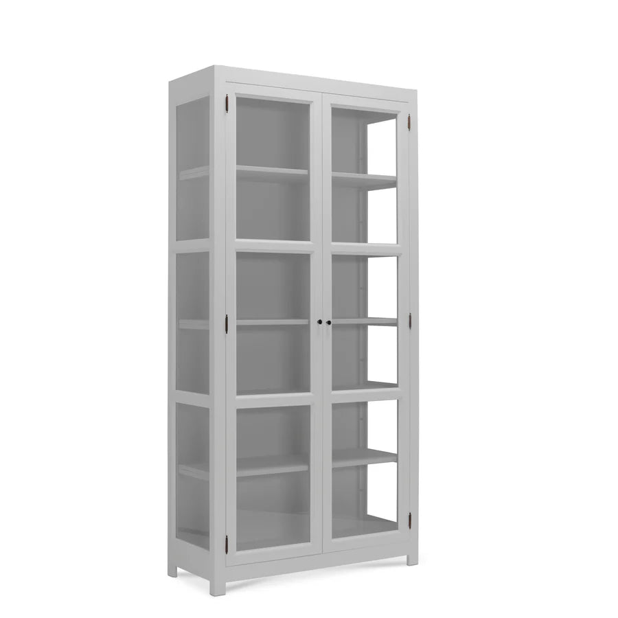 Carlington Edge vitrineskab Small/lysegrå