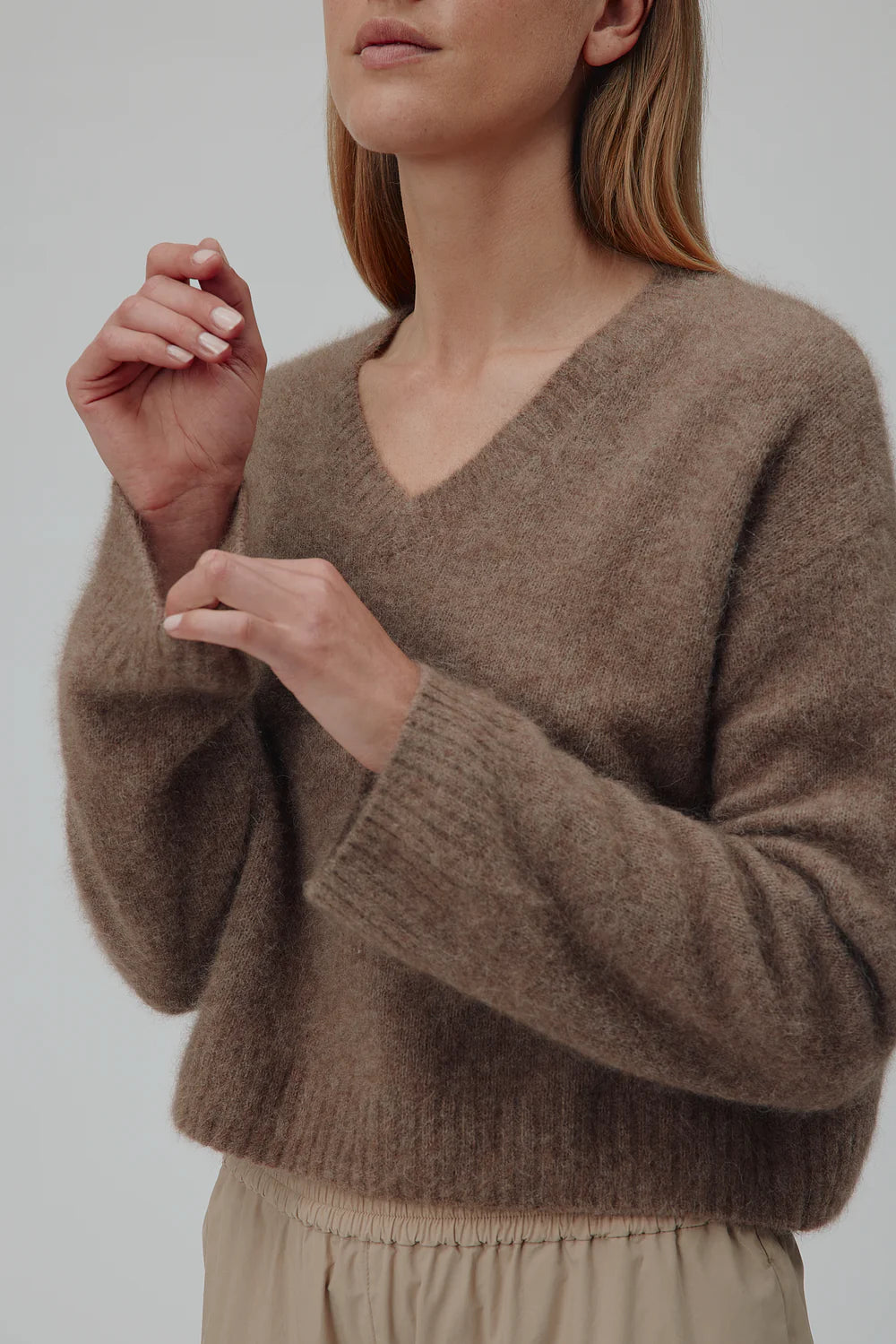 Paige Sweater - Acorn Melange