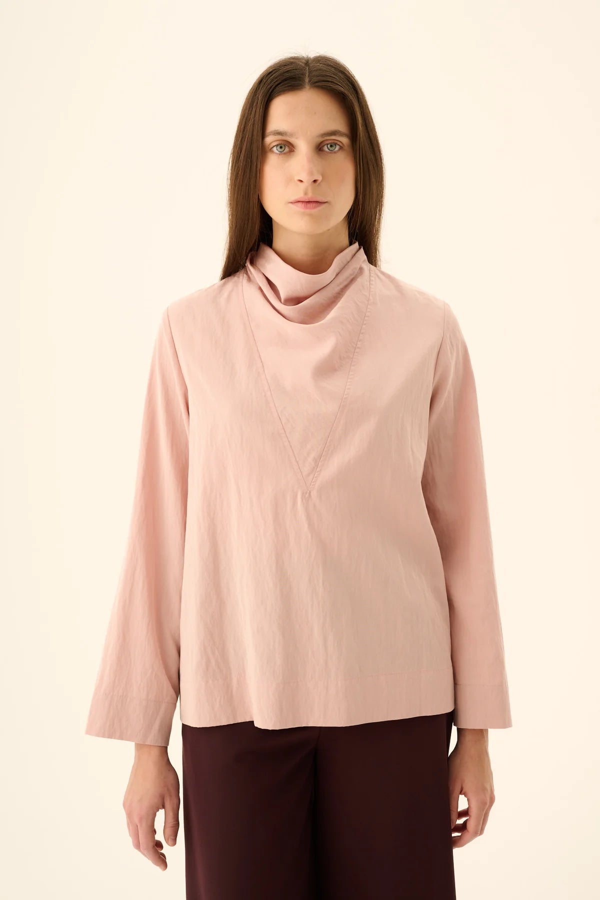 Skjorte - Semira Crinkled Tencel