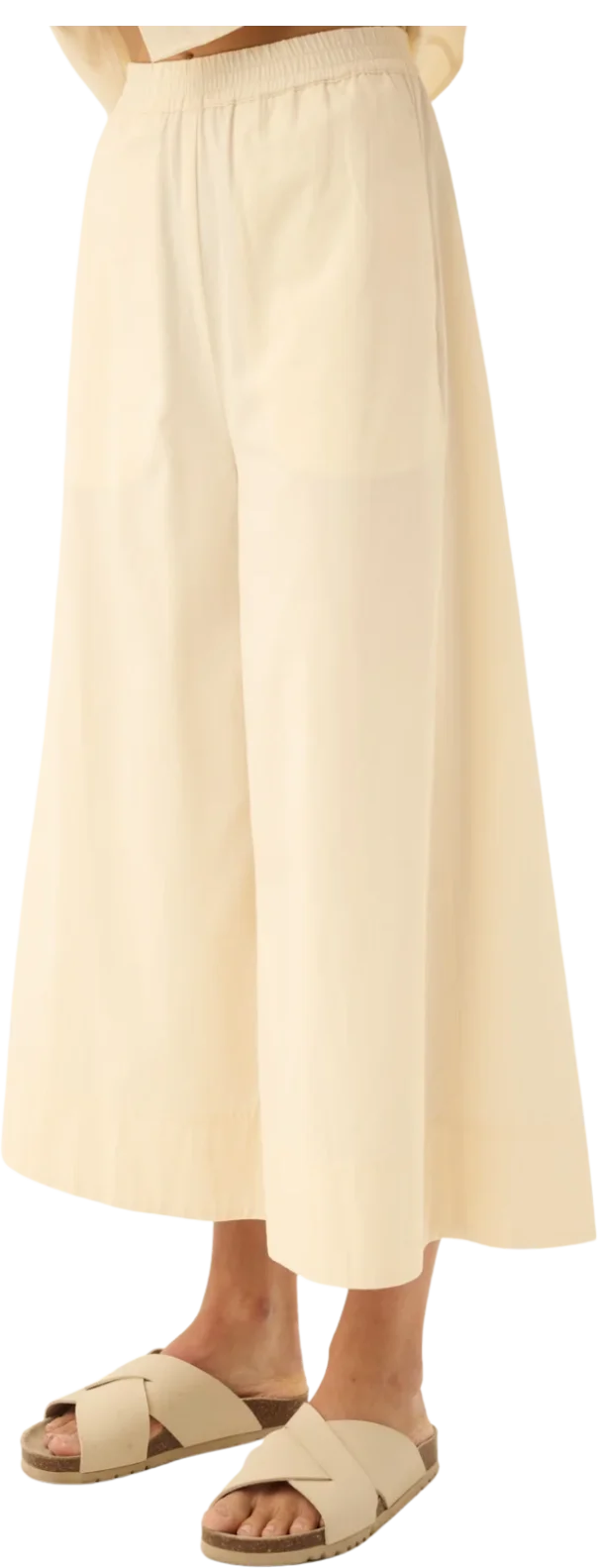 Bukser - Parmida Modal Poplin Cream