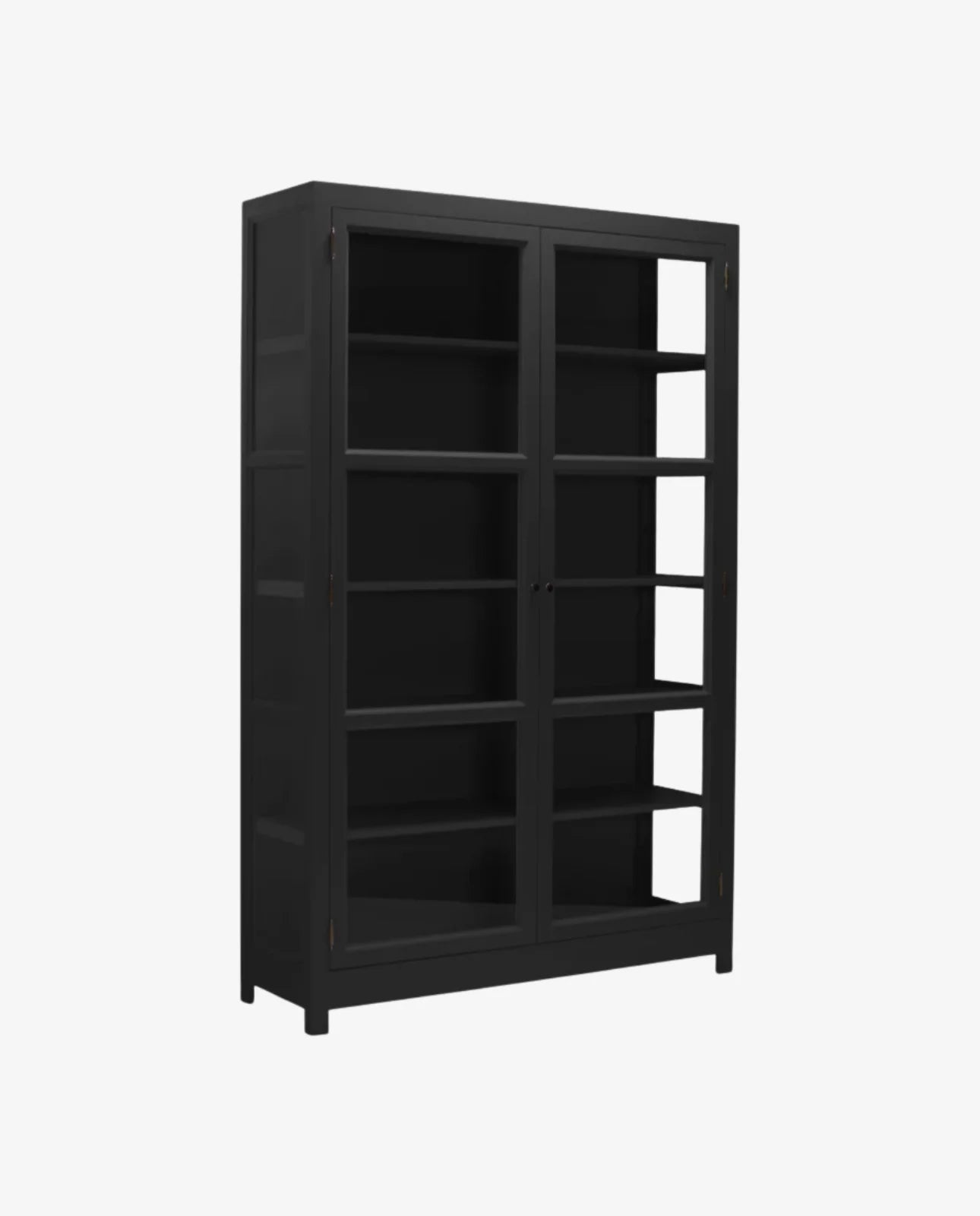 Carlington Edge vitrineskab - Medium/sort