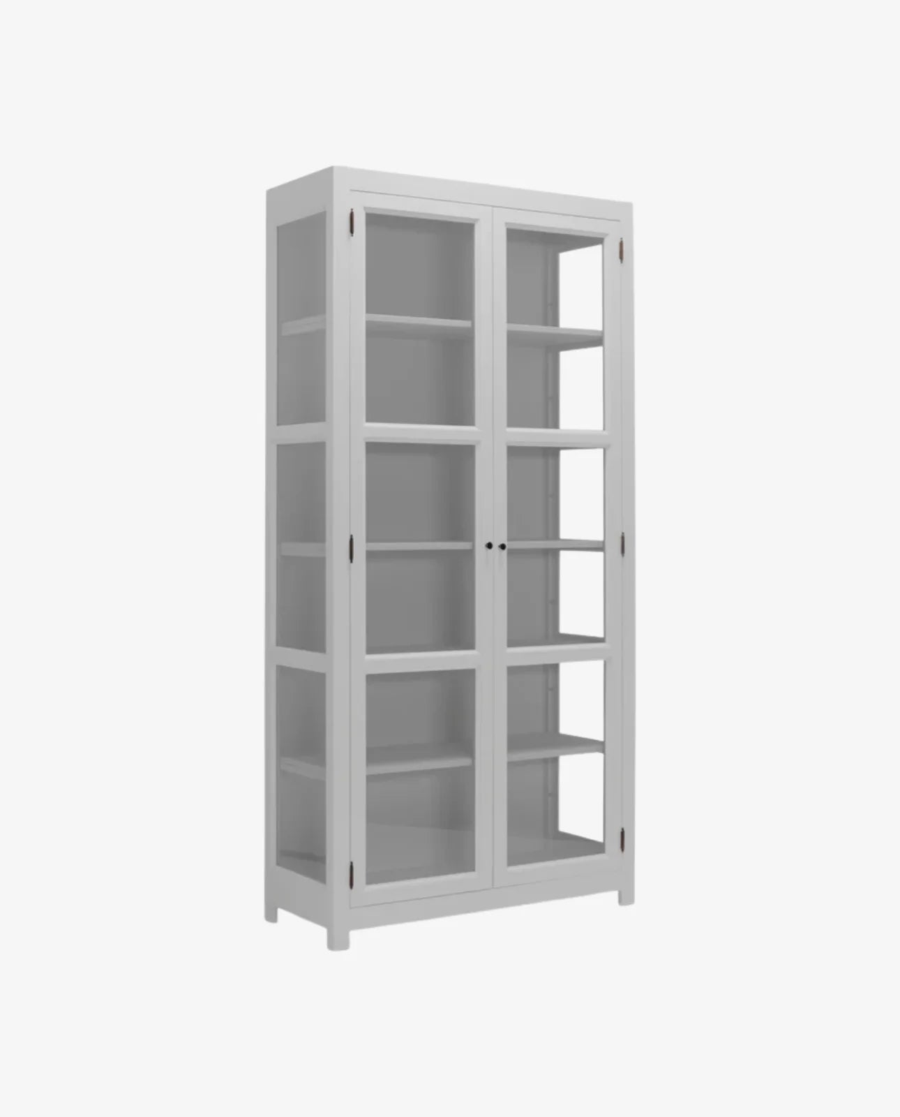 Carlington Edge vitrineskab Small/lysegrå