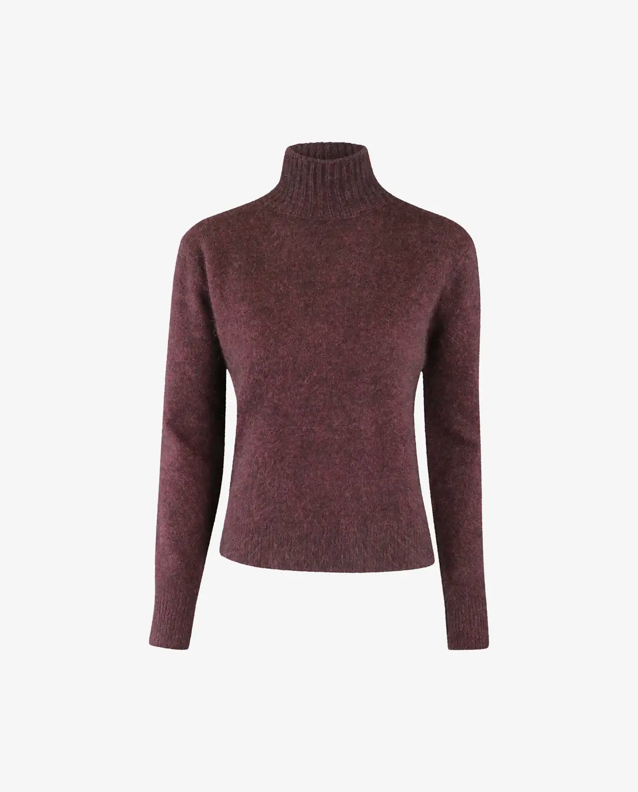 JADE SWEATER  - Red Wine Melange