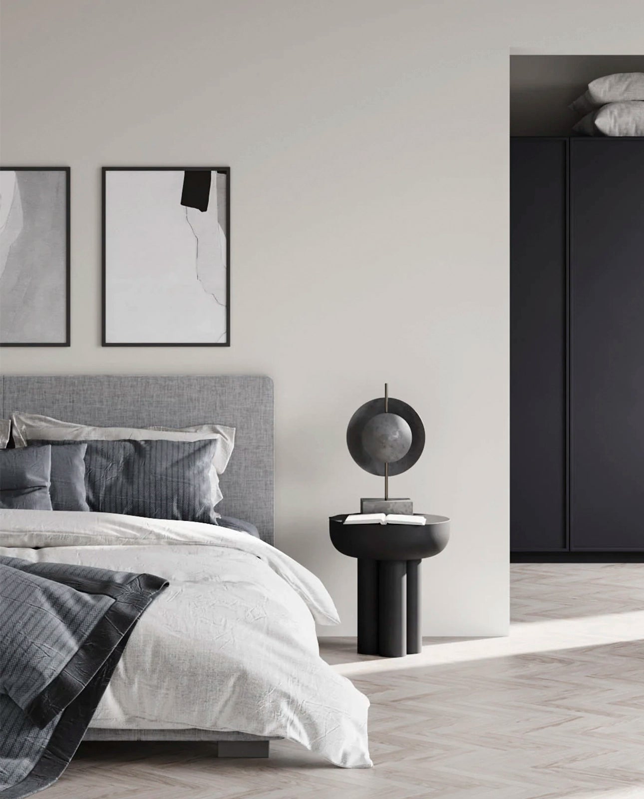 Dusk Table Lamp - Oxidized