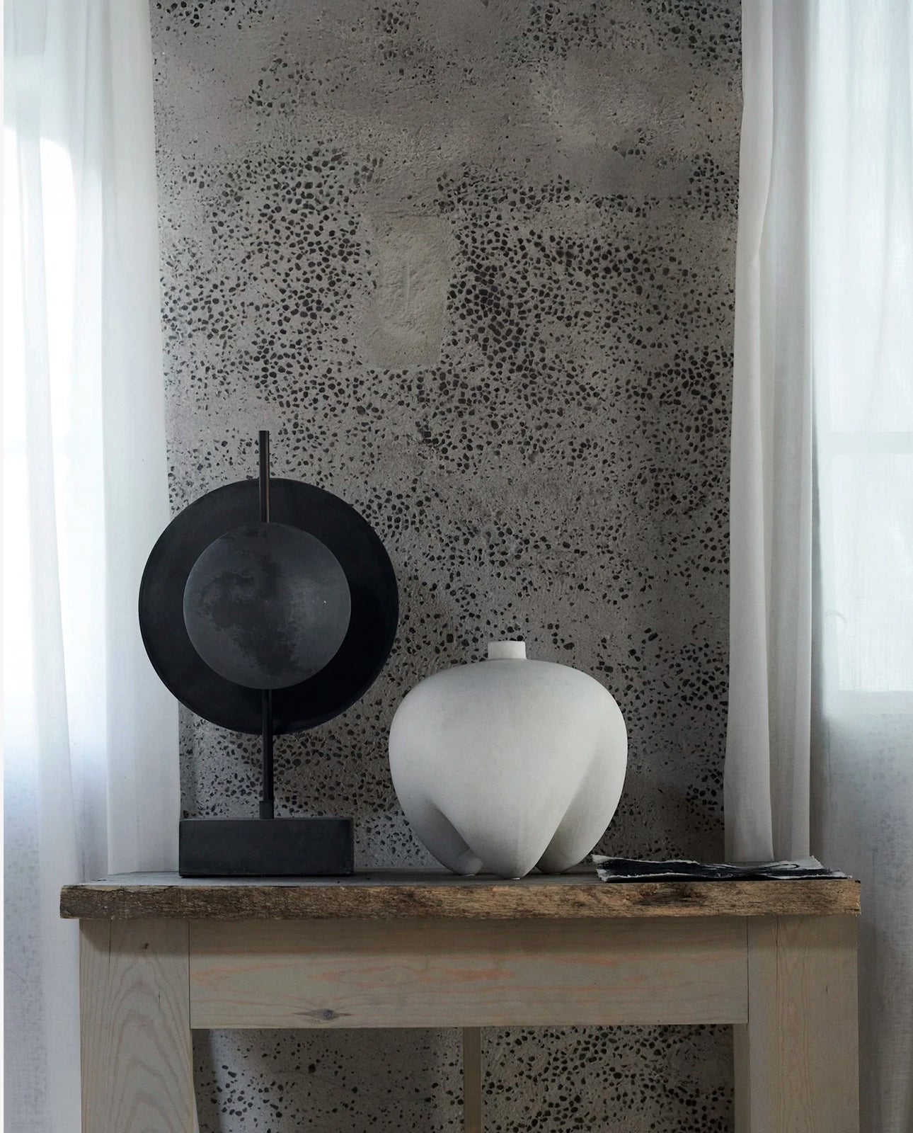 Dusk Table Lamp - Oxidized