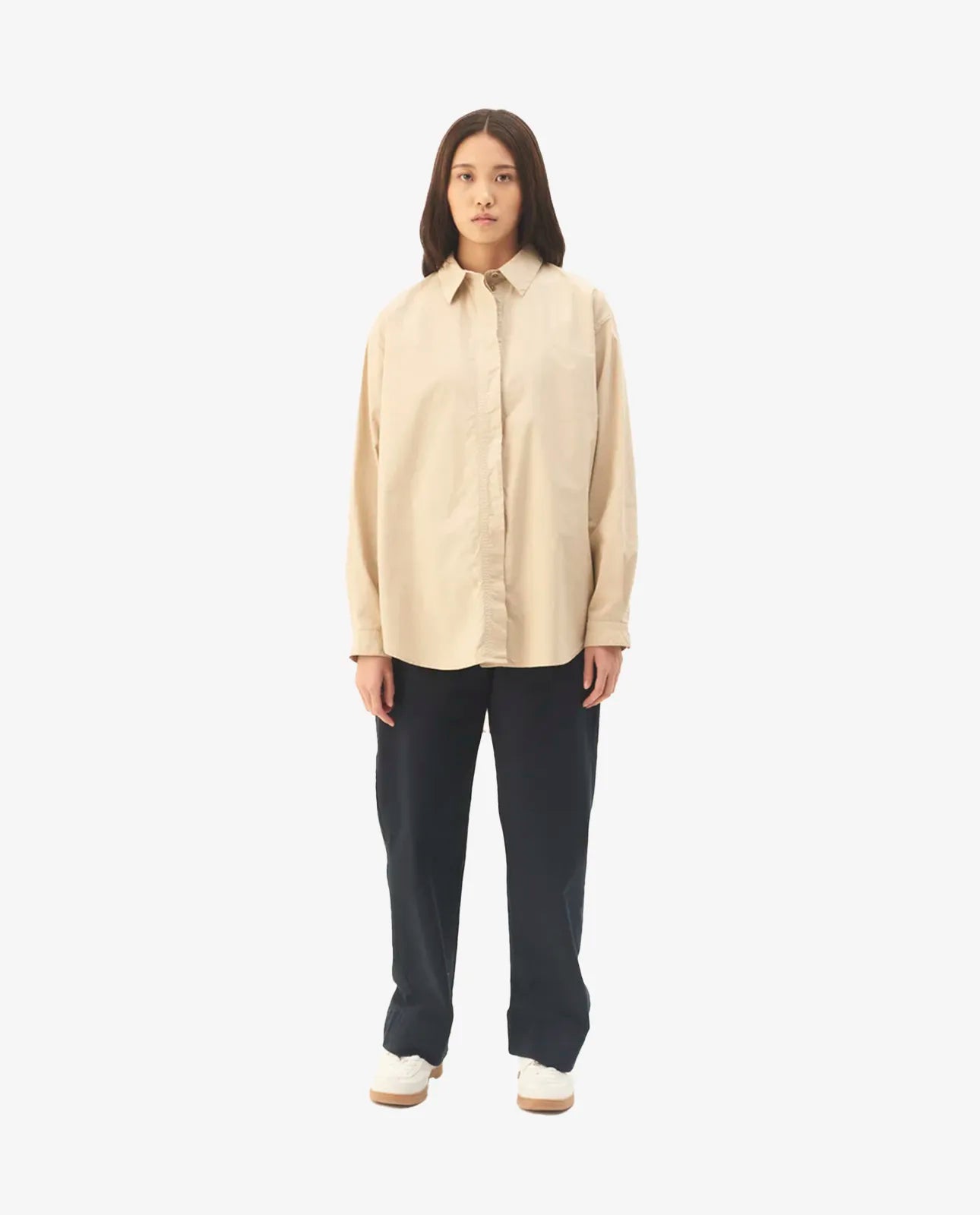 Skjorte - Shelby Garment Dyed Poplin